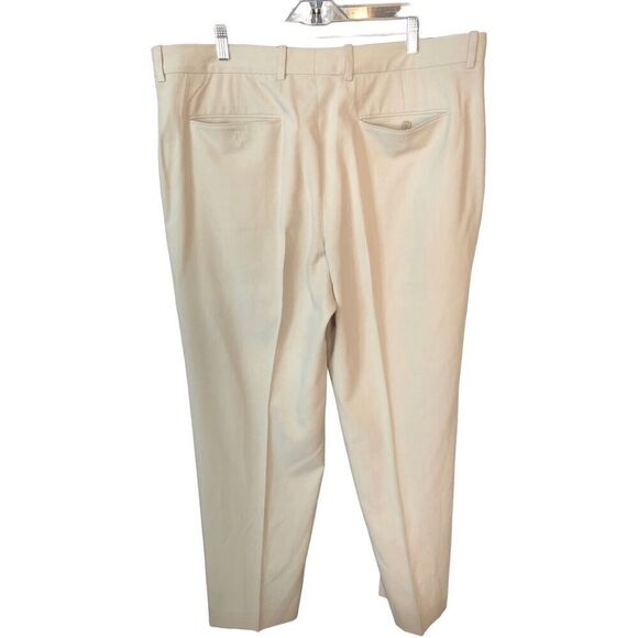 Tommy Bahama Mens Havana Chinos 40 Khaki Havana Herringbone Silk Blend Vacay - Picture 2 of 7